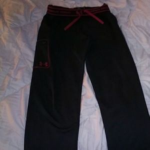 Boys under armour sweatpants
